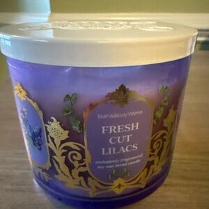 Bath & Body Works Fresh Cut Lilacs scent 3 wick candle